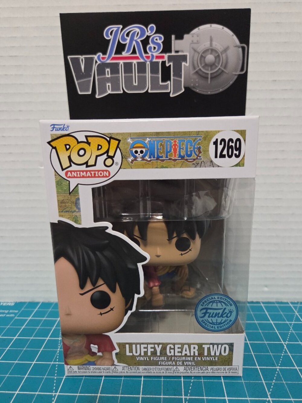 Funko POP Animation One Piece Luffy Gear Two 1269 Vinyl Figure NEW
